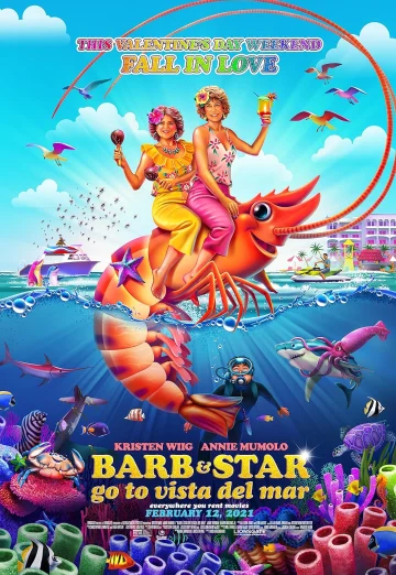 ดูหนัง Barb and Star Go to Vista Del Mar (2021) บาร์บและสตาร์ไปวิสตา เดล มาร์ HD