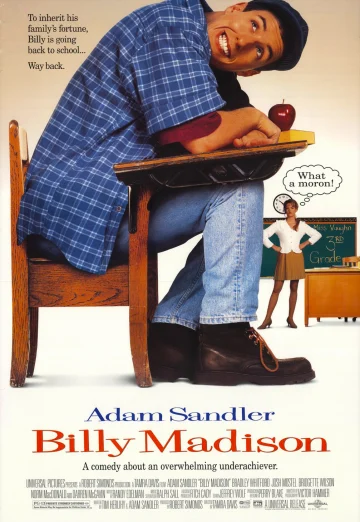 ดูหนัง Billy Madison (1995) บิลลี่ แมดิสัน นักเรียนสมองตกรุ่น (เต็มเรื่อง)