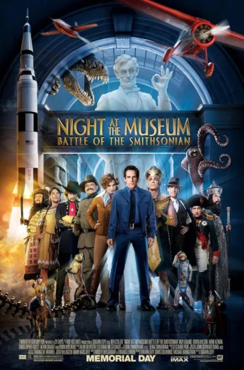 Night at The Museum 2 Battle Of The Smithsonian (2009) มหึมาพิพิธภัณฑ์ ดับเบิ้ลมันส์ทะลุโลก