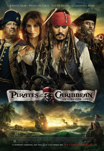ดูหนังออนไลน์ฟรี Pirates of the Caribbean 4 On Stranger Tides (2011) ผจญภัยล่าสายน้ำอมฤตสุดขอบโลก