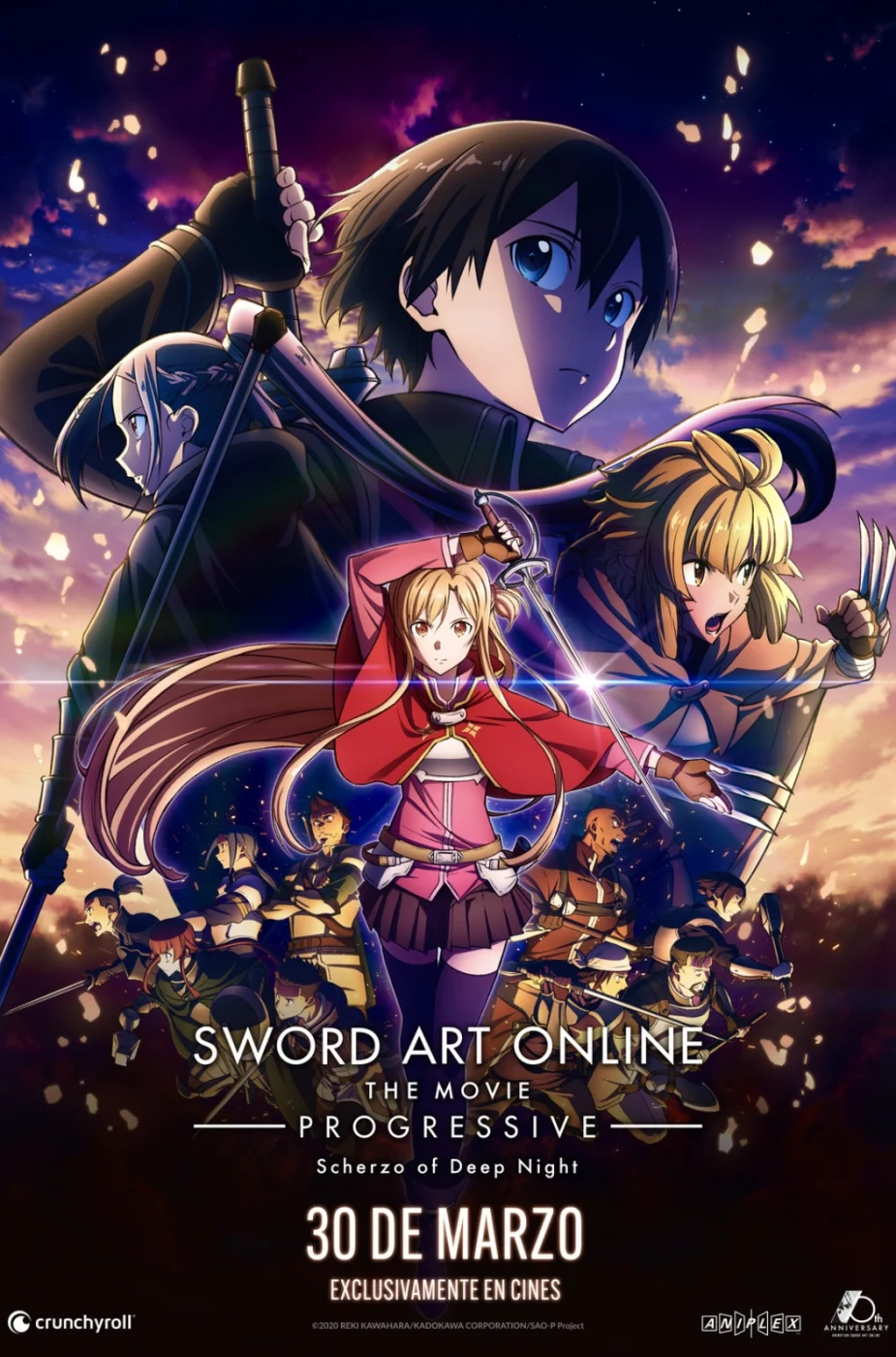 Sword Art Online the Movie Progressive – Scherzo of Deep Night (2022) ซอร์ด อาร์ต ออนไลน์ โปรเกรสซีฟ เดอะมูฟวี่  สแกรโซแห่งสนธยาโศก