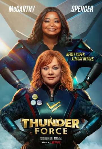 ดูหนัง Thunder Force (2021) ธันเดอร์ฟอร์ซ ขบวนการฮีโร่ฟาดฟ้า NETFLIX