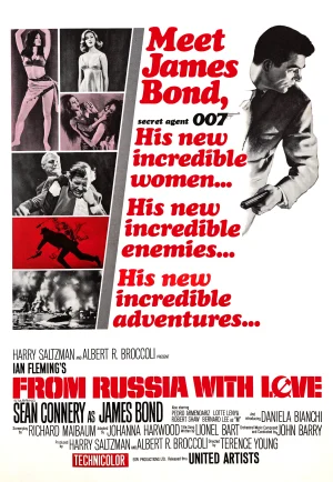 James Bond 007 From Russia with Love (1963) เพชฌฆาต ภาค 2