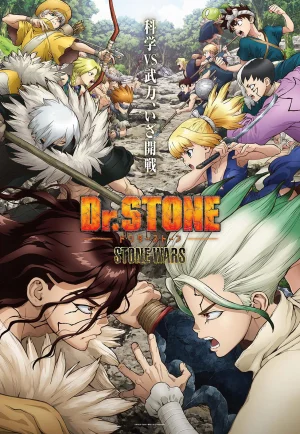 ดูอนิเมะ Dr. Stone: Stone Wars Season 2 (2021) ดอกเตอร์สโตน ศึกชิงอารยธรรม ซีซัน 2 (EP1 - EP11)