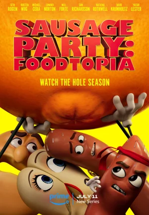 ดูซีรี่ย์ Sausage Party: Foodtopia (2024)  ปาร์ตี้ไส้กรอก: ฟู้ดโทเปีย ซีซัน 1 (EP1 - EP8)